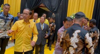 Kemeja Kuning, Presiden Jokowi Hadiri Munas Golkar