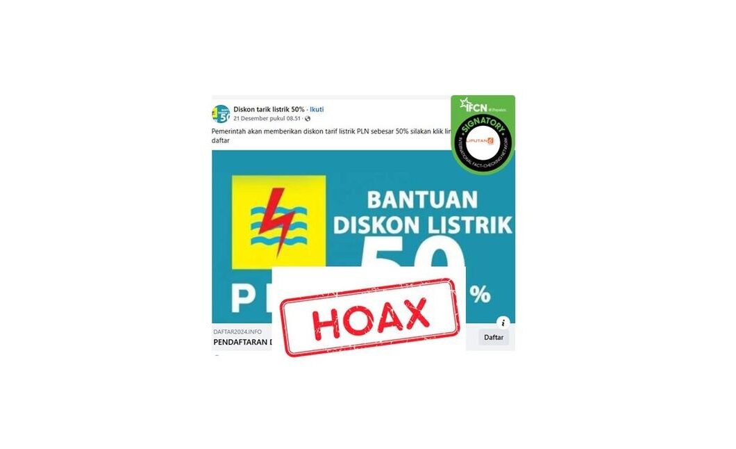 Diskon Tarif Listrik 50% Masih Berlaku? Cek Faktanya!