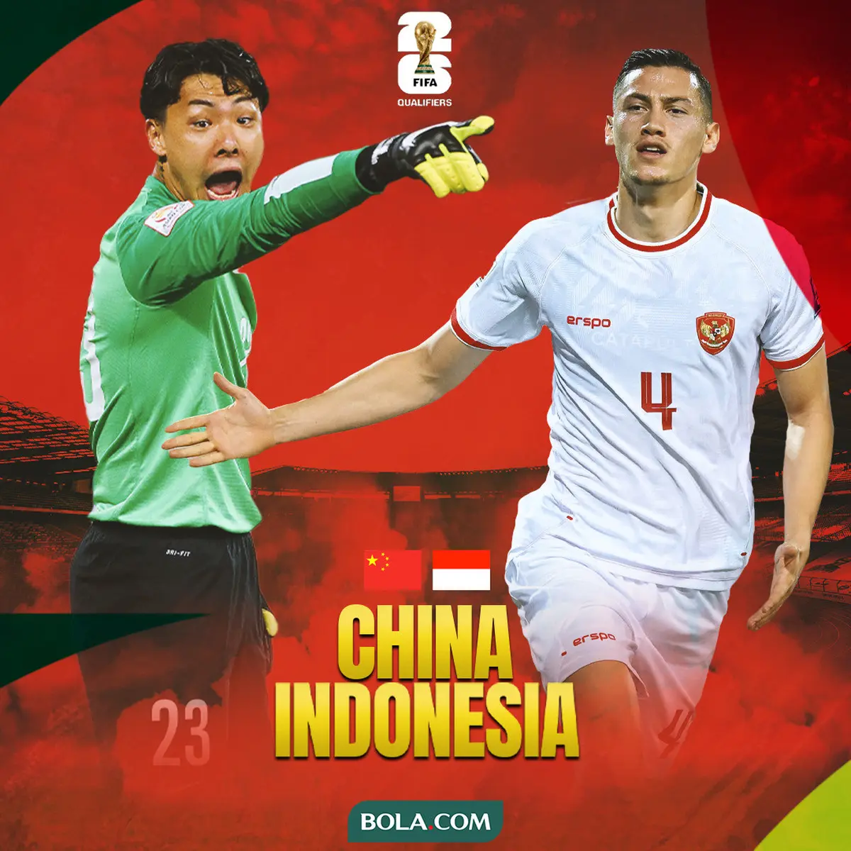 Timnas Indonesia Tiba, Sambut Laga Kontra China